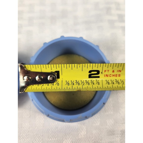 VINTAGE WEDGWOOD BLUE JASPERWARE STYLE TRINKET BOX POWER BOX PRAYING GIRL Flower - Picture 7 of 7